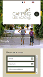 Mobile Screenshot of campingacacias-argeles.com